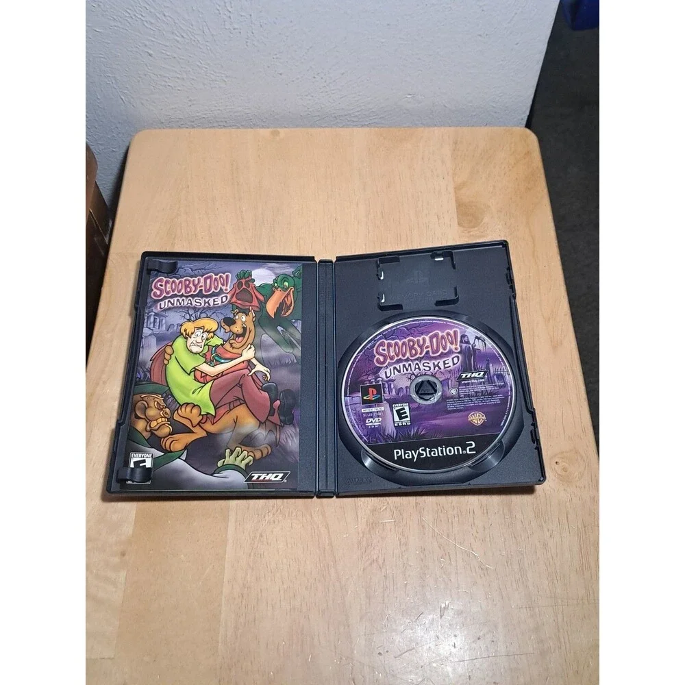 Scooby-Doo! Unmasked 2005 Sony PlayStation 2 PS2 Complete Video Game Untested